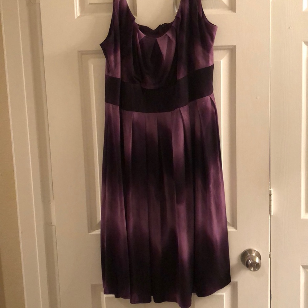 Purple Cocktail Dress